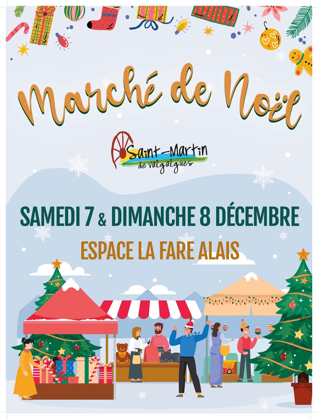 Marché de Noël 2024 – 7 et 8 décembre 2024