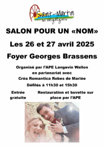 Lire la suite à propos de l’article Salon pour un « Nom » – 26 et 27 avril 2025