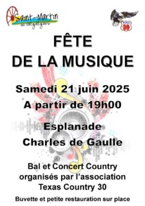 Lire la suite à propos de l’article Fête de la Musique – 21 juin 2025