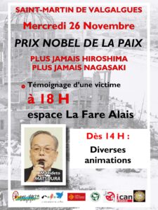 Lire la suite à propos de l’article Conférence sur la Paix – 26 Novembre 2025