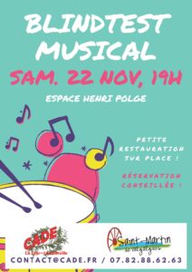 Lire la suite à propos de l’article Blindtest Musical – 22 Novembre 2025