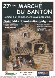 Lire la suite à propos de l’article Marché du Santon – 8 et 9 Novembre 2025