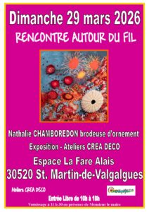 Lire la suite à propos de l’article Rencontre Autour du Fil – 29 mars 2026