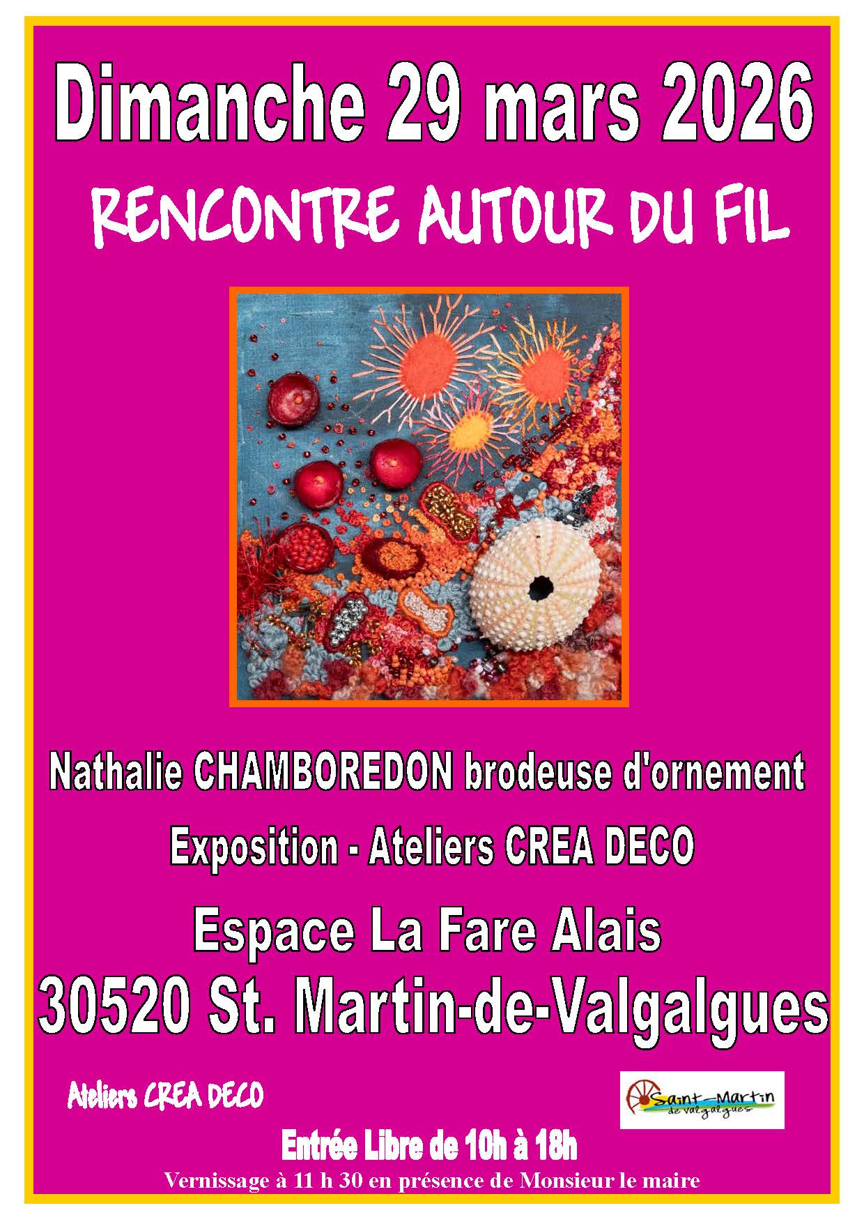Rencontre Autour du Fil – 29 mars 2026