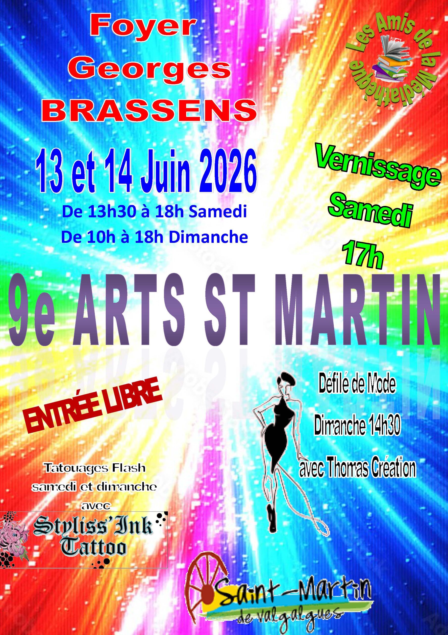 9ème Art St Martin – 13 et 14 juin 2026