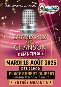 Lire la suite à propos de l’article Demi-finale du Grand Prix de la Chanson