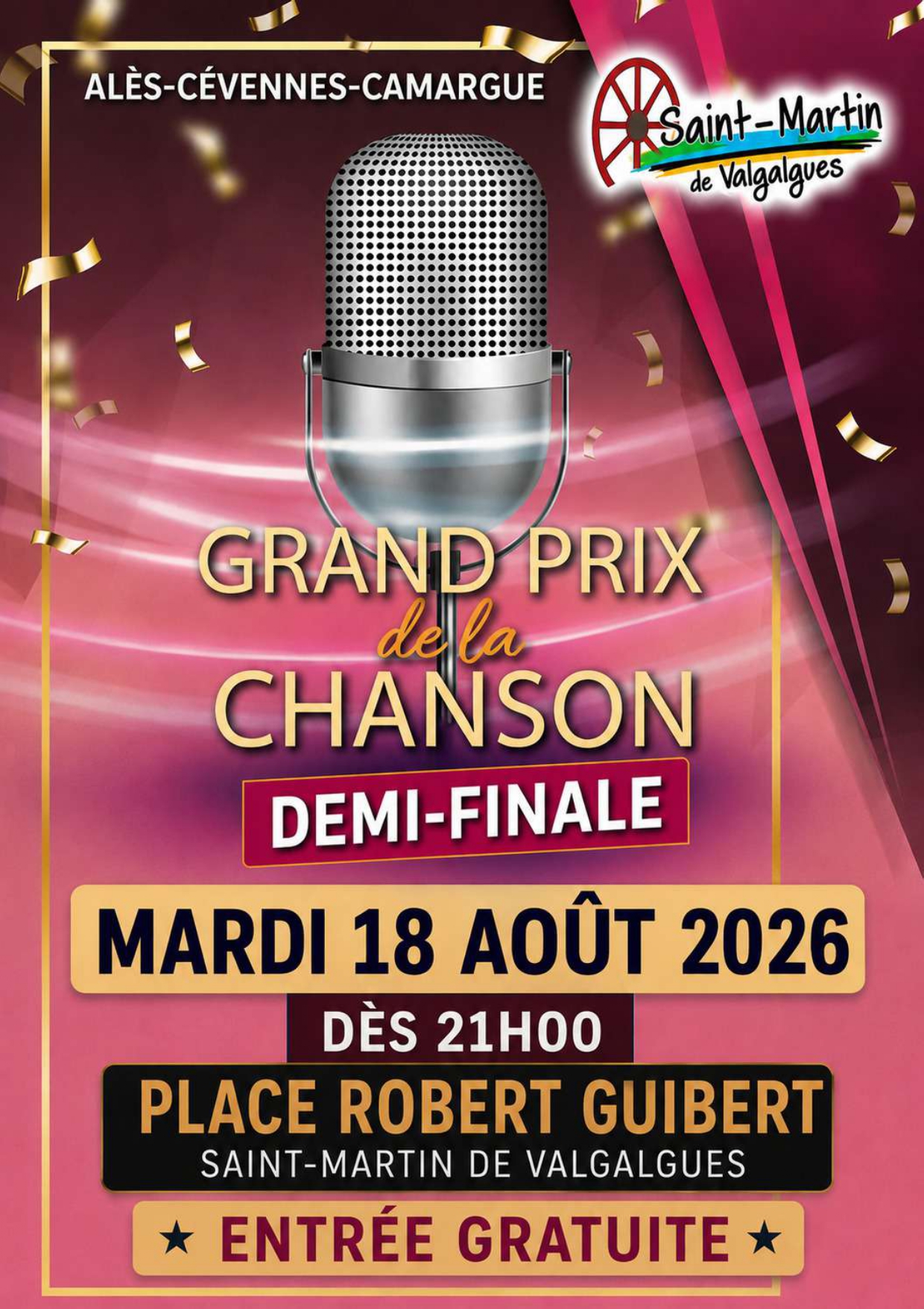 Demi-finale du Grand Prix de la Chanson