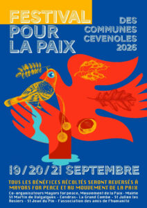 Lire la suite à propos de l’article Festival pour la Paix – 19 / 20 / 21 septembre 2026