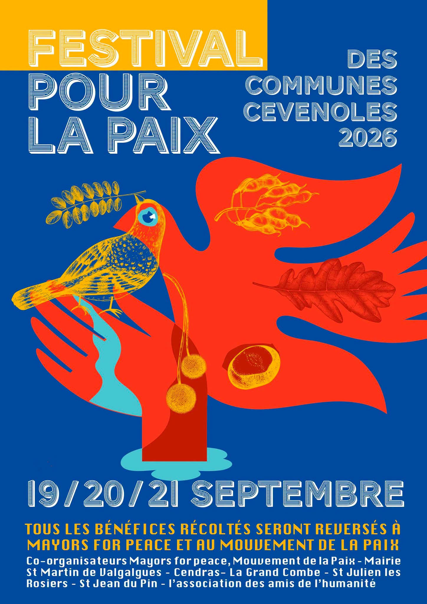 Festival pour la Paix – 19 / 20 / 21 septembre 2026