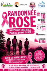 Lire la suite à propos de l’article Randonnée Rose – 10/10/2026